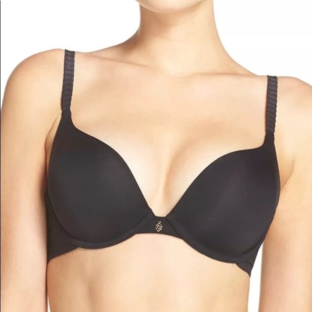 NWT ThirdLove Push-Up Black Bra 38C